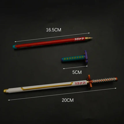 20cm  Anime Peripheral Neutral Pen/my Wife/Zenyi/moth/butterfly Blade Day Wheel Knife Stationery Signature Pen