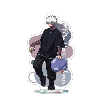 My Hero Academia Acrylic Stand Keychain Izuku Shoto Bakugo Dabi Aizawa Cute Desktop Decor Anime Fans Collection Gift