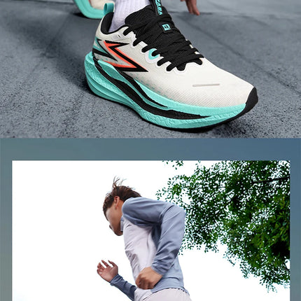 Marathon Men Running Shoes Carbon Board Speciality Sports Breathable Lightweight Women's Comfortable Chunta Athletic Sneakers