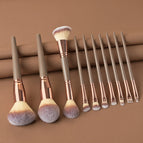 10pcs Brown