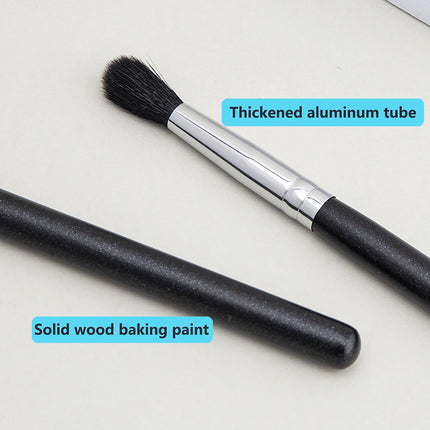 224 Crease Brush Eye Shadow Crease Blending Makeup Brushes High Quality Flame Shape Goat Hair Eye Shadow Crease Makeup Tool