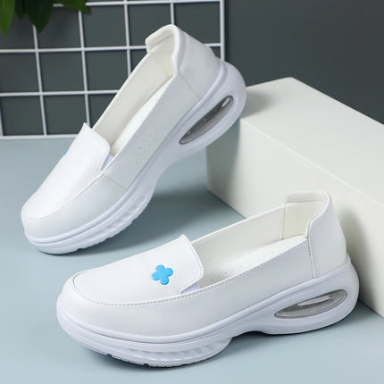 Nurse shoes for women, comfortable soft-soled flat shoes, non-slip, breathable, long-term standing without tired feet, special w