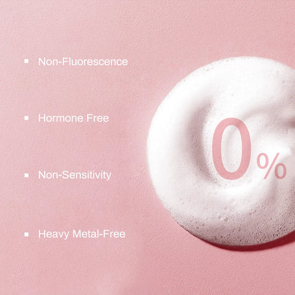 NATUHANA 60ml Gentle Lash Cleansing Mousse No Irritation Eyelash Shampoo for Extensions Grafting Makeup Remover Glue Cleanser
