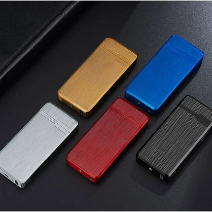 Rechargeable Plasma Dual Arc Lighter for Smokers Electric Encendedores Eléctrico Lighter Rechargeable Type C Type