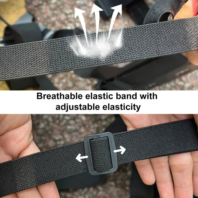 5-in-1 Mobile Phone Chest Strap Mounting Holder First-Person Video Recording Life Phone Bracket Fixed Live Broadcast Accessories