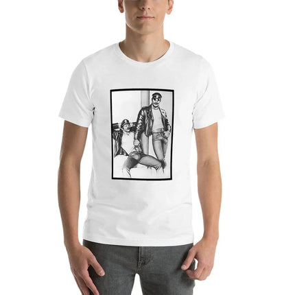 Vintage Tom of Finland - Frisky Duo T-Shirt vintage cute tops Men's t-shirts