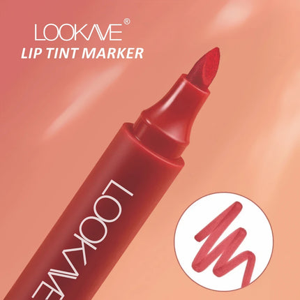 Matte Liquid Lip Liner Marker Pen Dyeing Lip Gloss Waterproof Long Lasting Lipstick Pencil Sexy Lips Contour Makeup Cosmetics