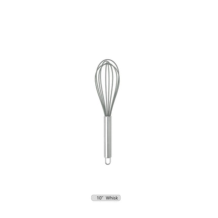 1-Pack Silicone Kitchenware Cooking Utensils Heat-resistant Stainless Steel Handle Soup Spoon Pasta Colander Kitchen Accessories
