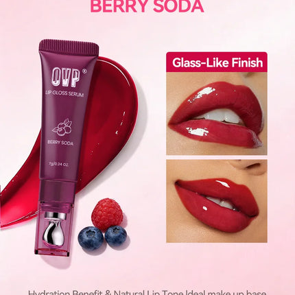 Fruit-flavored Enhancing Complexion Lip Serum, Hydrates and Moisturizes, Does Not Stick To The Cup, Convenient for Daily Use