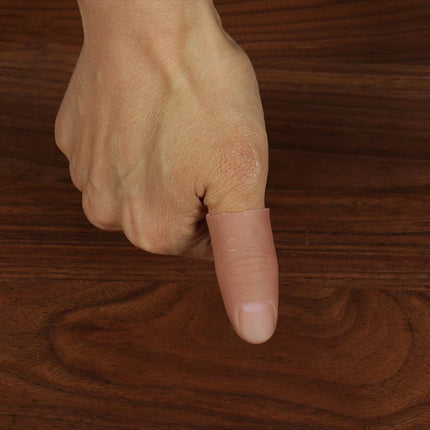 Prosthetic Limbs Fake Fingers Silicone Gloves Simulated Amputee Props Magic Prank Costume Accessories