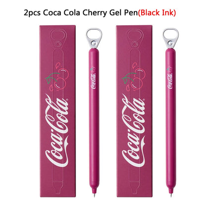Kaco Gel Ink Pen Set Coca Cola ST Nib No-Smudge Smooth Writing Roller Pens Students Exams Journaling Value Stationery Gift Ideas