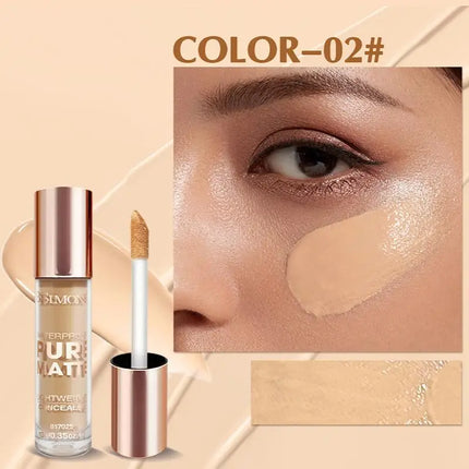 BSIMONE 1Pc Face Concealer Foundation Contour Stick - Long-wear Lightweight Brightening Blemish Contouring Beauty Makeup