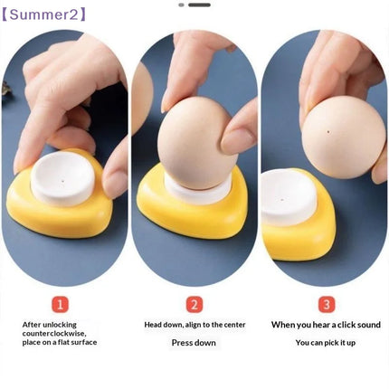 【Xia2】Egg Punch Needle Egg Drill Piercer Anti Crack Egg Hole Puncher For Boiled Steamed Eggs Kitchen Cooking Gadget{S}