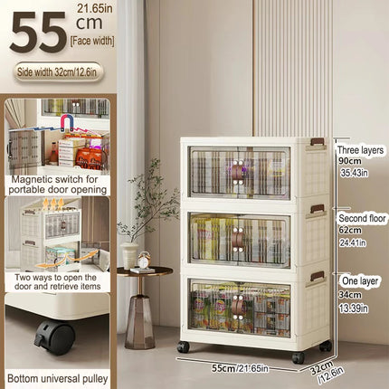 Folding Storage Cabinet Wardrobe / Armoire Rangement Pliable