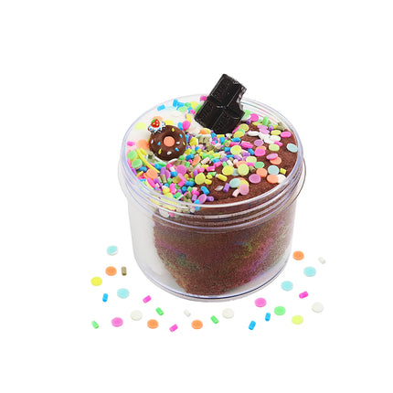 Crystal Mud Slime Cloud Silk Mud, Fruit Flavor and Odor DIY Slow Pressure Handmade Toy, Available in 6 Styles to Choose from