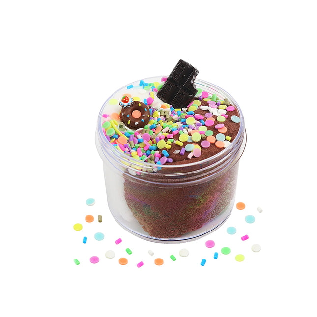 Crystal Mud Slime Cloud Silk Mud, Fruit Flavor and Odor DIY Slow Pressure Handmade Toy, Available in 6 Styles to Choose from