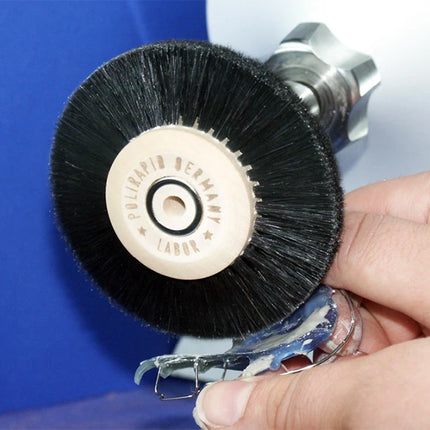 20 Pieces Dental Technician Polishing Large Brush Oral Denture Grinder Bristle Brush Polishing Wheel