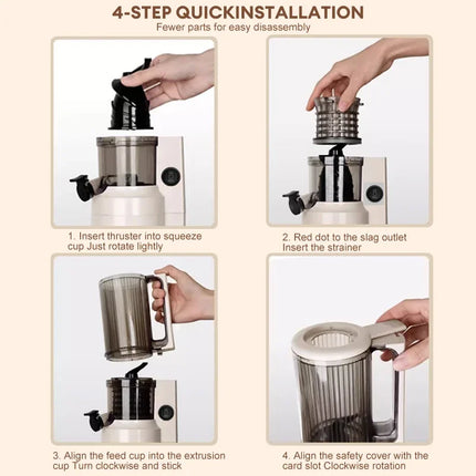 Portable Slow Juicer Automatic Electric Juicer Orange Lemon Fruit Blender Mini Household kitchen Juice Mixer Fruit Juicer 220V