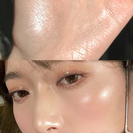 Matte Eyeshadow Stick White Eyeliner Shimmer Silver Highlighter Pen