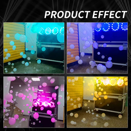 From EU 3000W 1500W LED Smoke Bubble Machine Four Holes Double Holes Wedding Bubble Spray Machine DMX for Stage Special Effect