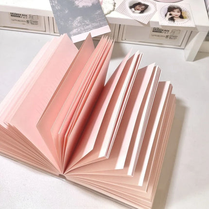 Thicken Notebook Transparent Cover Notepad Journal Handbook Horizontal Notebook Office Back To School Supplies Stationery Gifts