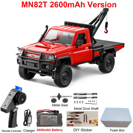 MN82 MN82PRO MN82S MN82T RC Car 1/12 4WD 2.4G Remote Control Car Climbing Off-road RC Crawler LED Light Truck RC Toys As Gift
