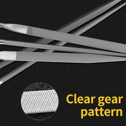 10pcs/set Metal Needle File Set Wood Rasp Metal Polishing Hand FileTools Steel Rasp Needl Filing For Metal Glass Stone Wood Carv