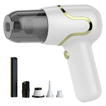 Portable Handheld Vacuum 5000Pa Cordless Car Vacuum Cleaner With Brushless Motor 4 In 1 For Keyboard, Home, Pet And Car
