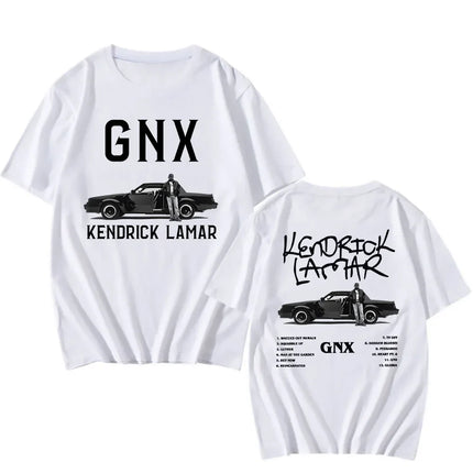 Kendrick Lamar X SZA GrandNational Tour 2025 T-shirts GNX Album Graphic Print T-shirt Cotton Summer Soft Tee-shirt Unisex Men Top