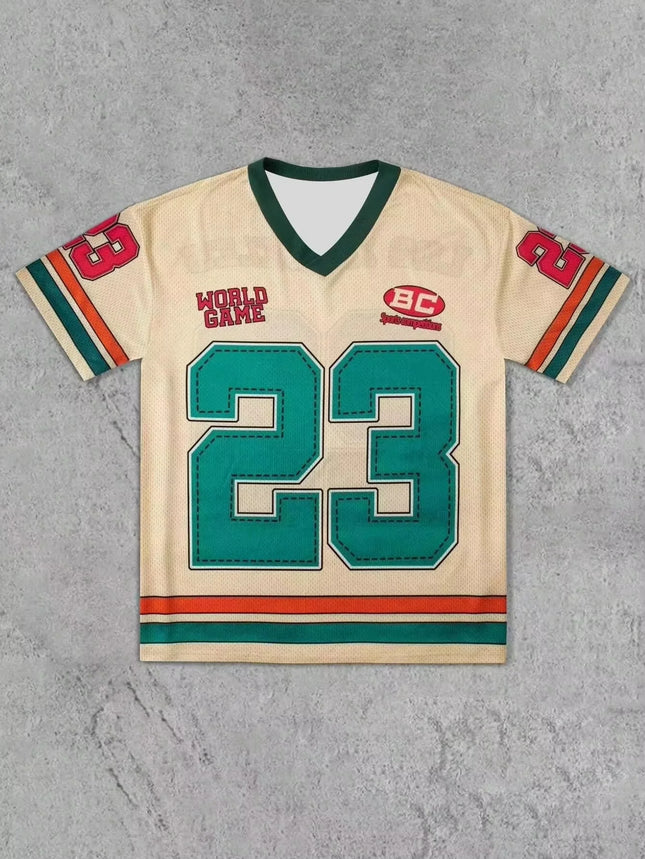 2026 Men Summer American Streetwear Mesh Jersey 3d T-Shirt Digital Printed Hip Hop Basketball Sportswear Fashionable Beach Wear