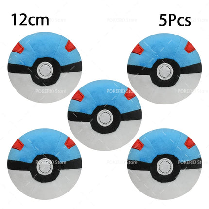 Wholesale Pokemon Plush 5Pcs/Lot Mimikyu Caterpie Oddish Garchomp Phantump Umbreon Sylveon Stuffed Animal Peluche Christmas Gift