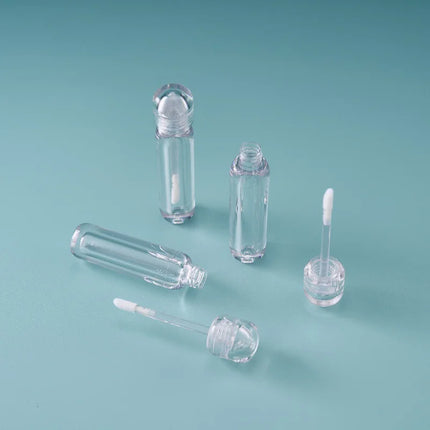 10/30/50pcs 3ml Empty Lip Gloss Tube Clear Round Tube liquid Lipstick Tube Lip Oil Tube Makeup Packaging Material