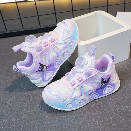 Childrens Sports Shoes Girls Cute Patterns Fashion Daily Casual Walking Shoes Lightweight Comfortable Soft Soled Jogging Shoes