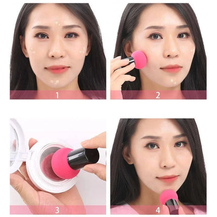 10pcs/set Makeup Sponge Set Mini Finger Puff Triangle Powder Puff Soft Beauty Egg Foundation Cream Concealer Make up Beauty Tool