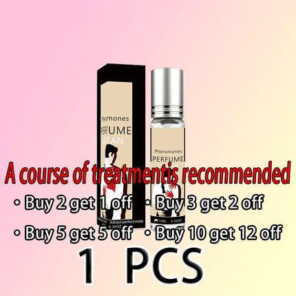 Long Lasting Pheromone Perfume Essential Oil Natural Aroma To Attract Women Luxury Fragrance exudes Passion