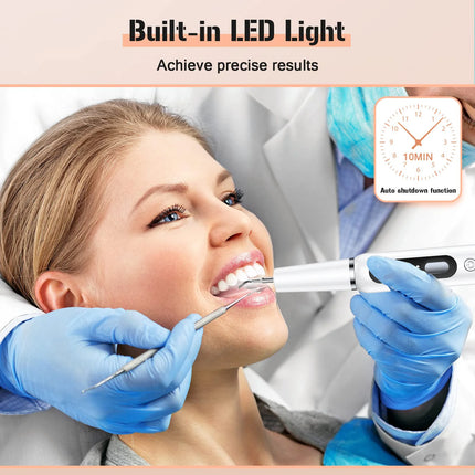 Ultrasonic Dental Scaler For Teeth Tartar Stain Tooth Calculus Remover Electric Sonic Teeth Plaque Cleaner Dental Stone Removal
