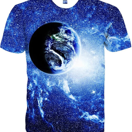 Mens Women Shirts 3D Printed T-Shirt Unisex Casual Short Sleeve Tops Tees for Adult
