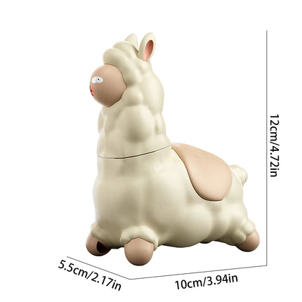 Fun alpaca water gun, press prank, decompression water gun, water fight, household water play toy