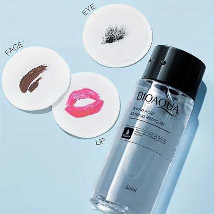 Amino Acid Water Gentle Makeup Remover - Effective Deep Cleansing for Sensitive Skin, Fresh and Gentle Texture,Easy to Rinse