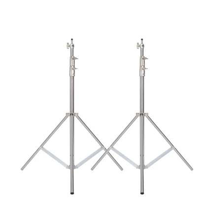 2/2.9M Tripod Super Stable Big Tripod Foldable Light Stand Lifting Frame Wheels Photography Softbox Photo Studio Stainless Steel