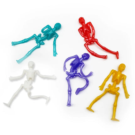 TPR Soft Rubber Stretch Skeleton Halloween Trick Toy