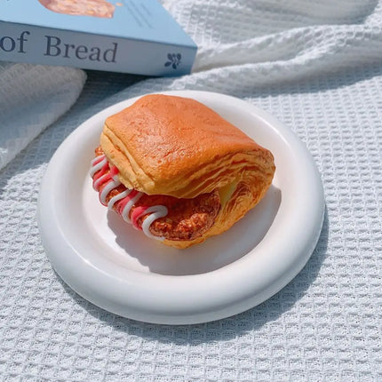 Simulation Bread Toast Squishy Toys Donuts Slow Rising Rebound Squeeze Toy Anti Stress Relief Toys for Kids Adults Desktop Decor