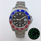 Red GMT hand style 8 / DG3804 solid back