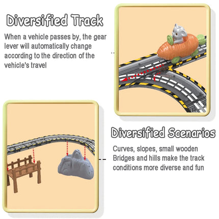 Magnetic Tiles Road Car Boys Toys Building Blocks Electric Rail Car Construction Game STEM Activity Playset Montessori Kids Toys
