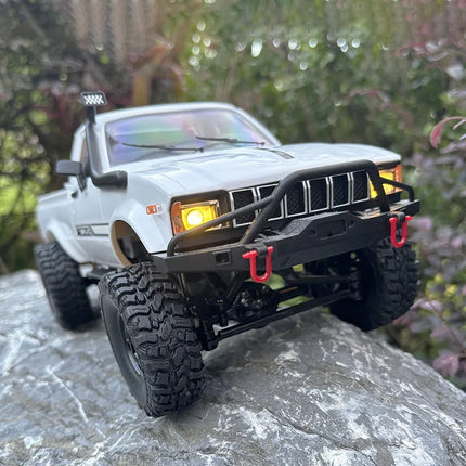WPL C24-1 RC Rock Crawler RC Truck 4WD 1/16 Remote Control Pickup Crawler Off Road 2.4G Full Scale RC Car Kid Boy Adult Toy Gift