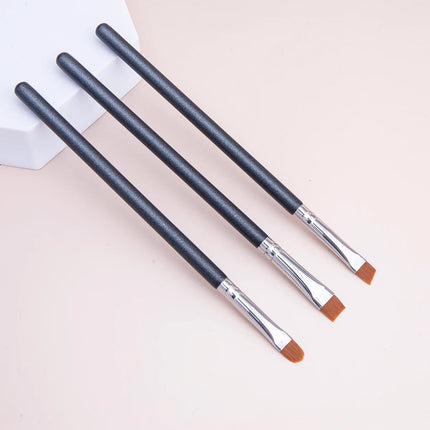 212 Flat Eyebrow Brush Ultrathin Eyebrow Makeup Brushes Flat Eyeliner Brush Thin Eye Liner Brow Contour Beauty Brush Tool