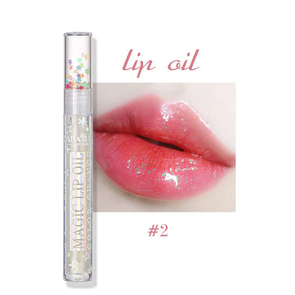 Lip Gloss Set Plumping Transparent Gloss Lip Oil Makeup Moisturizing Glitter Clear Mirror Lipstick Primer Cosmetic