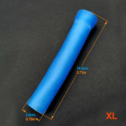 Penis Sleeves Extender Glans Cap Cover Accessories for Penis Enlargement Stretcher Pump Reusable Silicone Sleeve Various Sizes
