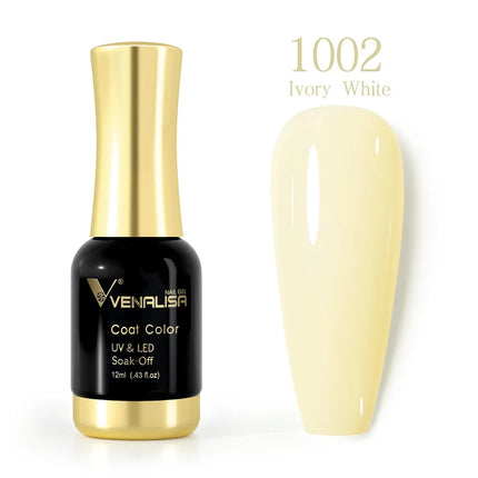 VENALISA Nail Gel Varnish TPO FREE Soak Off UV LED Organic Odorless Enamels Nail Art Colors 12ml 120Colors UV Gel Nail Polish