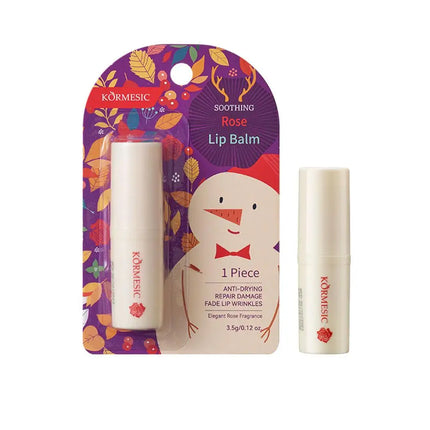 Holiday Lip Balm Smooth Moisturizing Lip Balms Christmas Gift Hydrating Tinted Lip Balm Care Christmas Lip Balms 3 Fruit Flavors